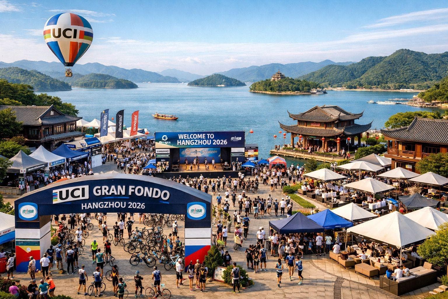 Qiandao Lake - Lakeside location for Race Village